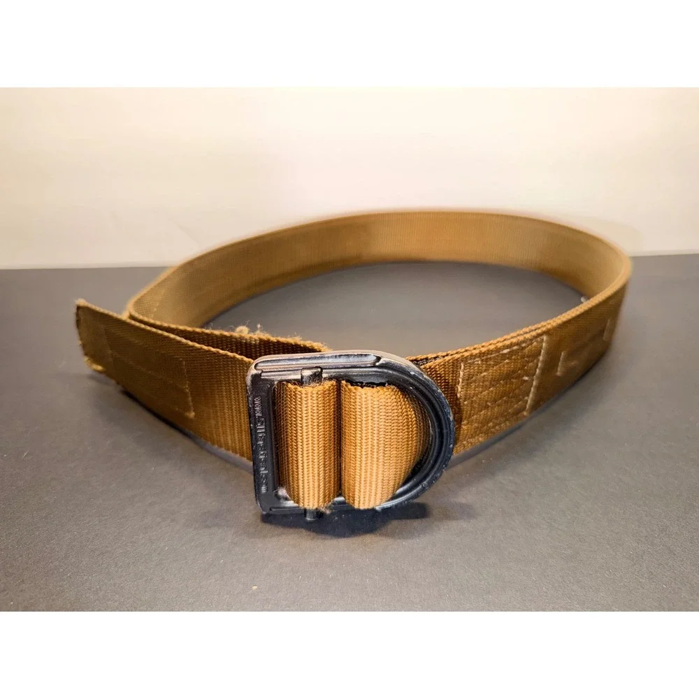 5.11 Tactical Trainer Belt Coyote Tan Nylon D-Ring 1.5